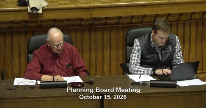 From the Planning Board